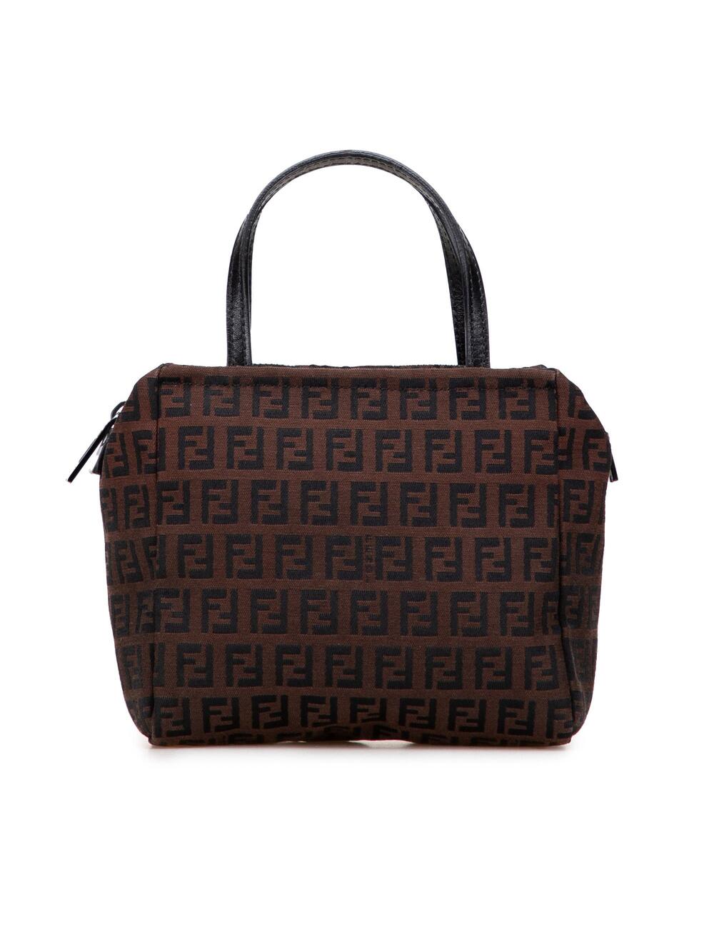 Fendi Vintage Satchel Zucchino Canvas #376469F59B